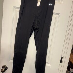 PINK Victoria's Secret black Leggings